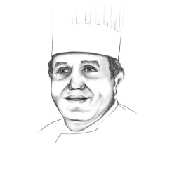 Chef <span class="name">Michel Roche</span>